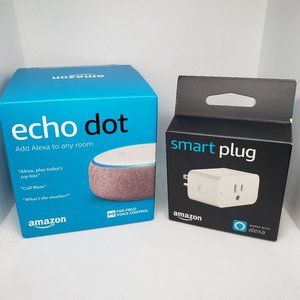 Echo Dot (3rd Gen) Includes Smart Plug